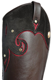 The Classy Cowgirl Tobacco/Red - Custom Order